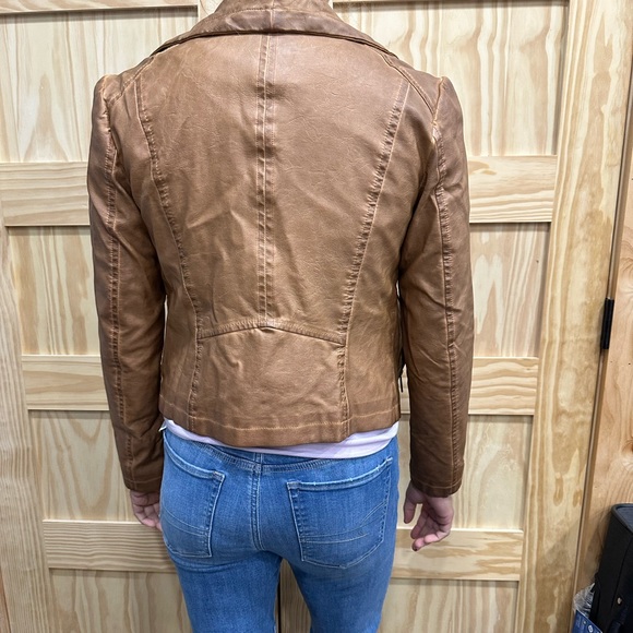 Faux Leather Jacket - Picture 4 of 9